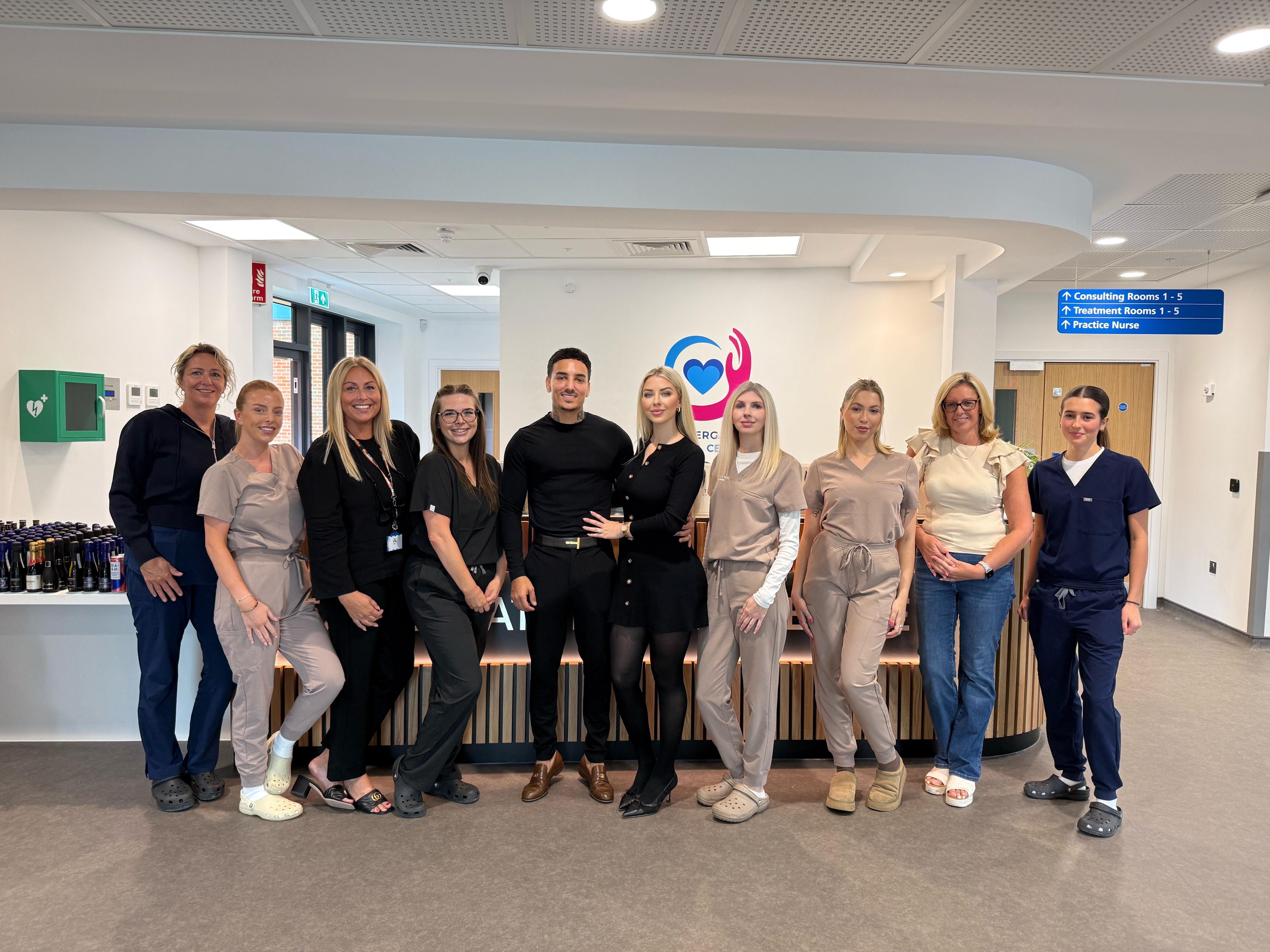 Inside & Team at Eastergate Medical Aesthetics